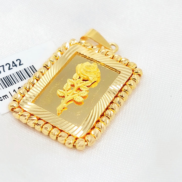 21K تعليقة اونصه اكسترا-مجوهرات الشيخ سعيد-Saeed Jewelry 