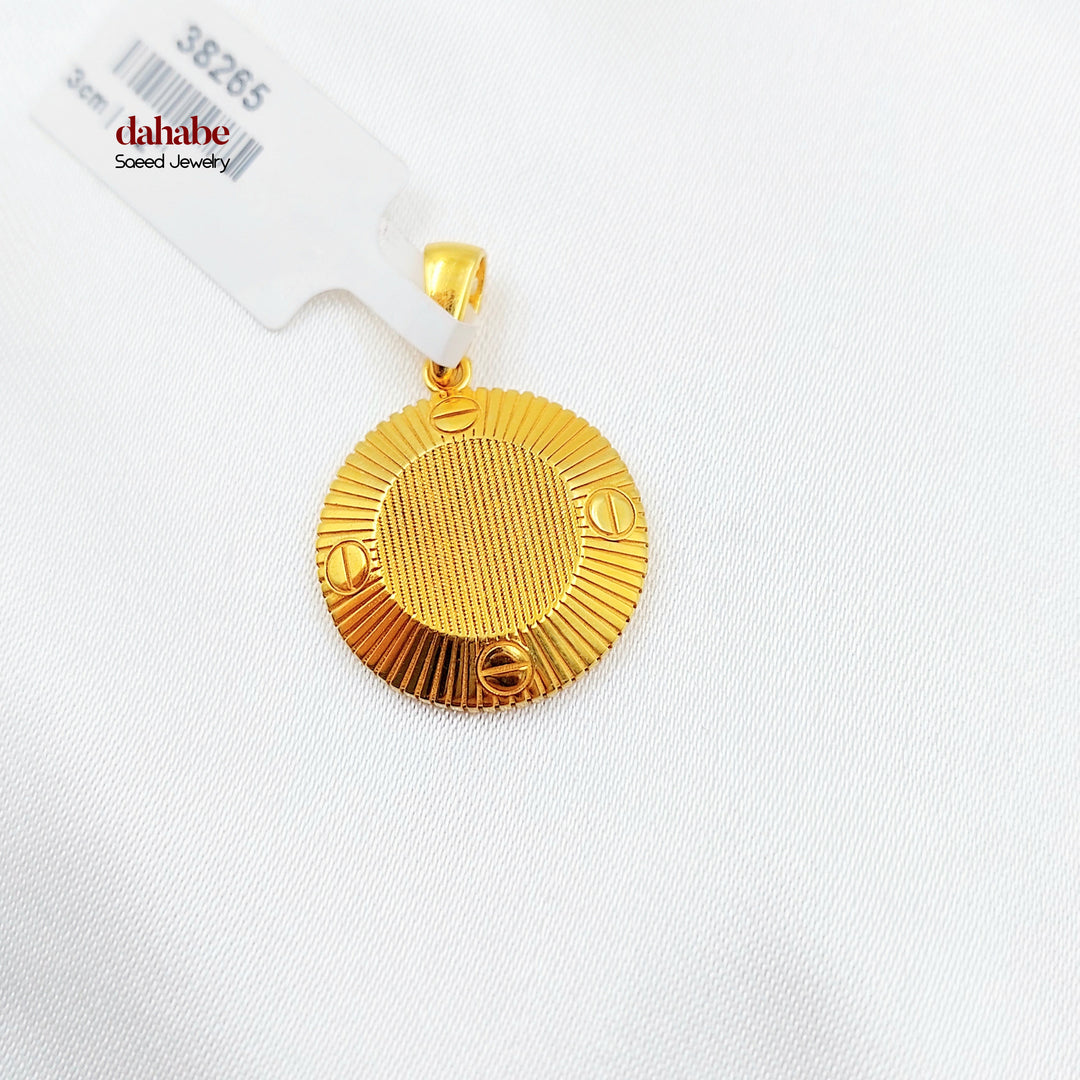 21K تعليقة اكسترا-مجوهرات الشيخ سعيد-Saeed Jewelry 