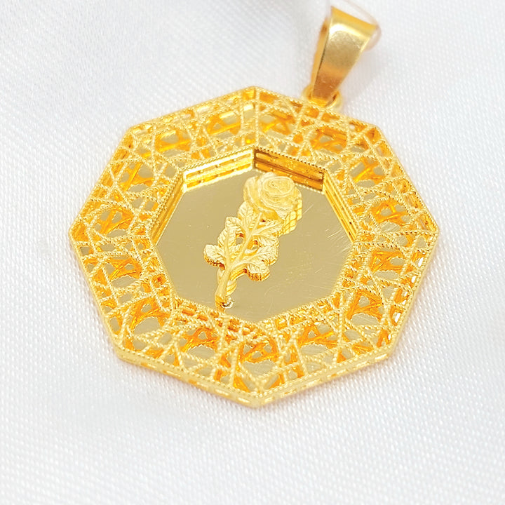 21K تعليقة اونصه اكسترا-مجوهرات الشيخ سعيد-Saeed Jewelry 