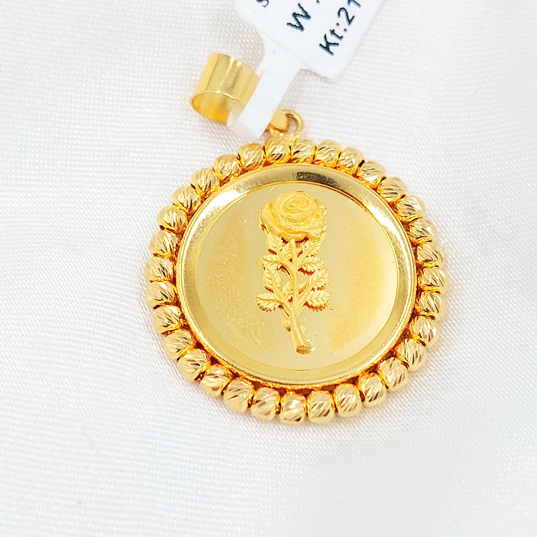 21K تعليقة اونصه اكسترا-مجوهرات الشيخ سعيد-Saeed Jewelry 