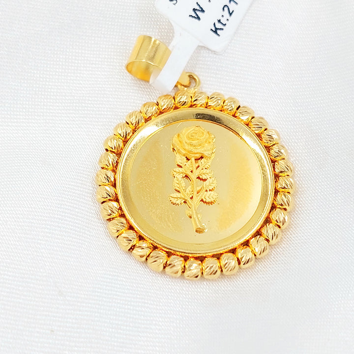 21K تعليقة اونصه اكسترا-مجوهرات الشيخ سعيد-Saeed Jewelry 