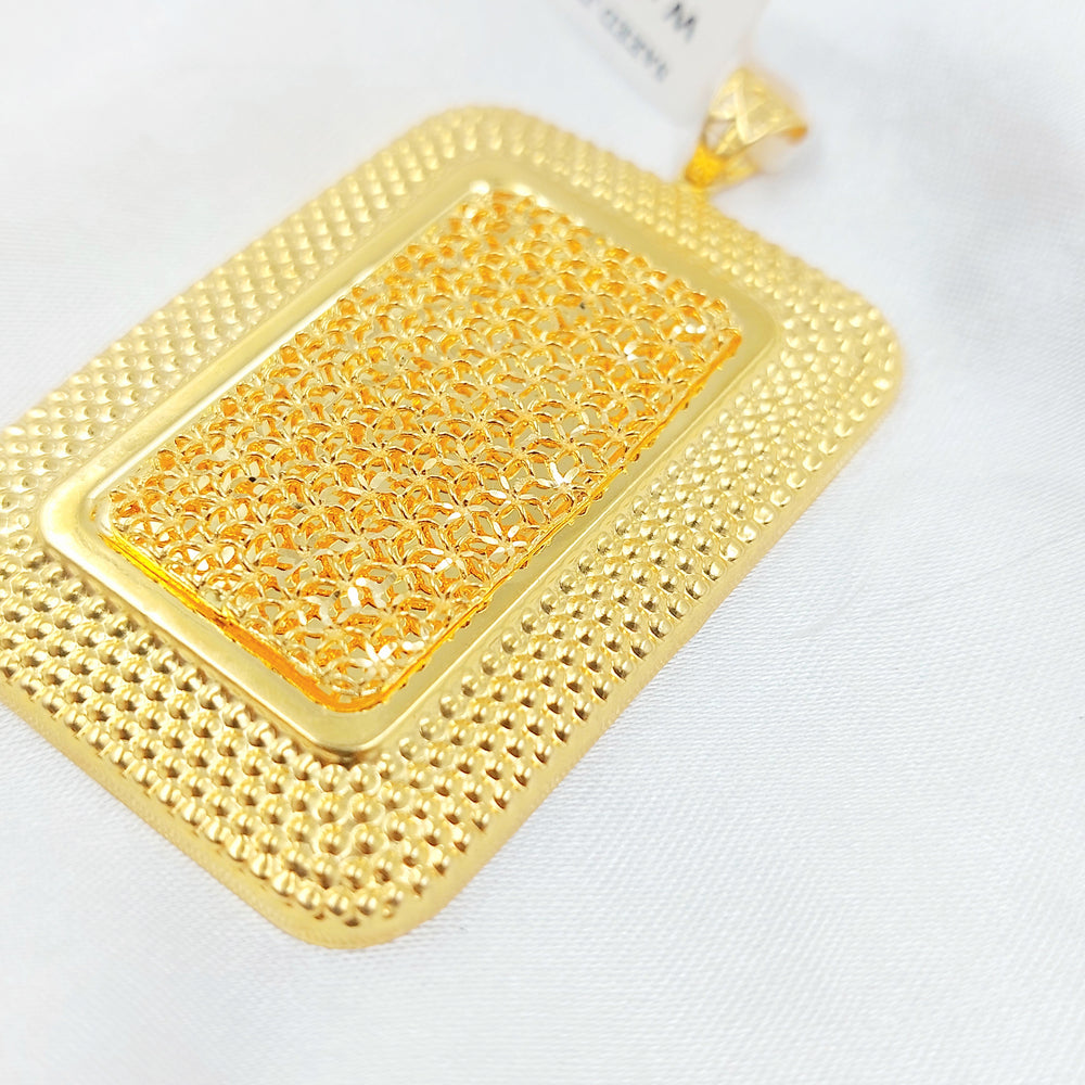 21K تعليقة اكسترا-مجوهرات الشيخ سعيد-Saeed Jewelry 