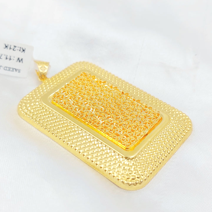 21K تعليقة اكسترا-مجوهرات الشيخ سعيد-Saeed Jewelry 