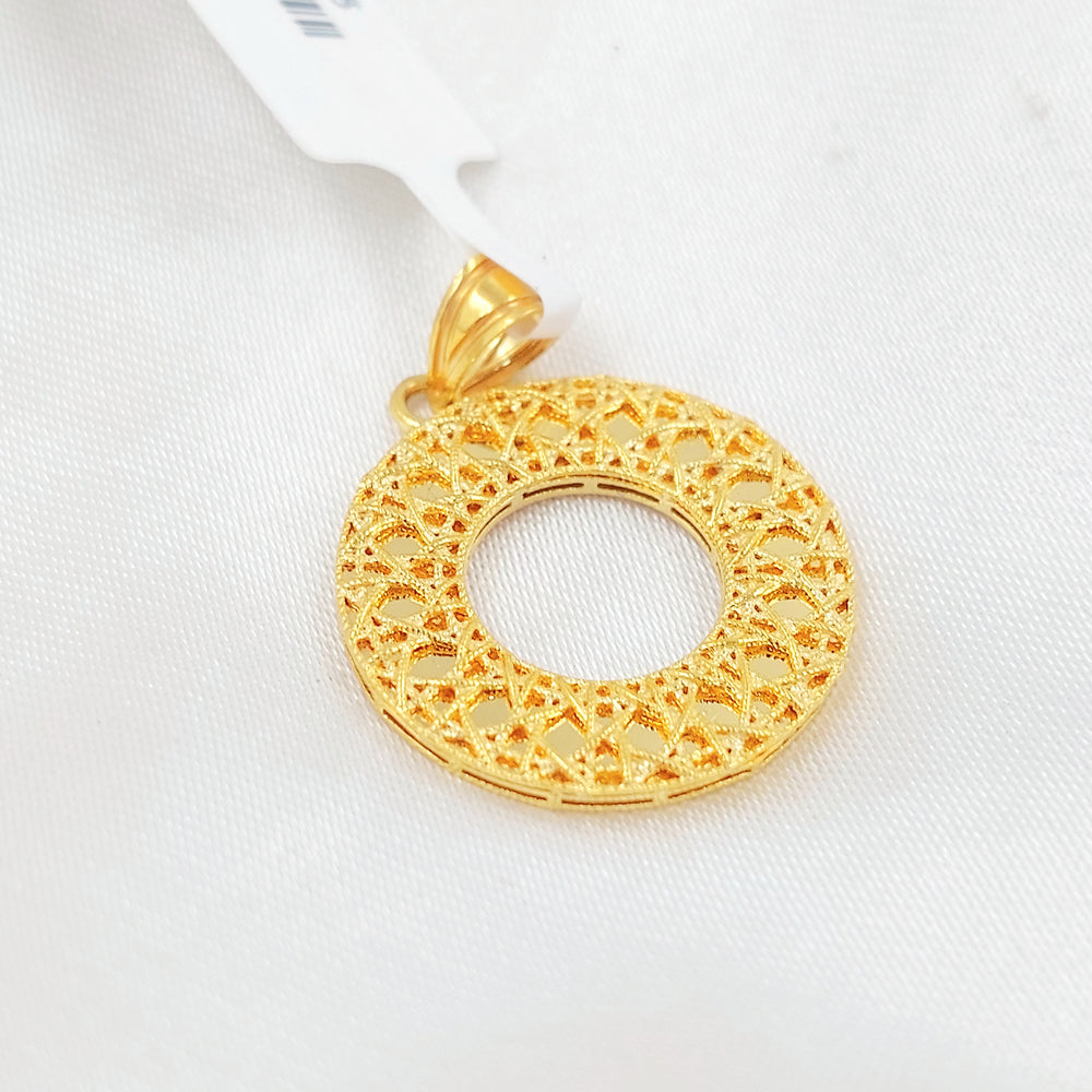 21K تعليقة اكسترا-مجوهرات الشيخ سعيد-Saeed Jewelry 