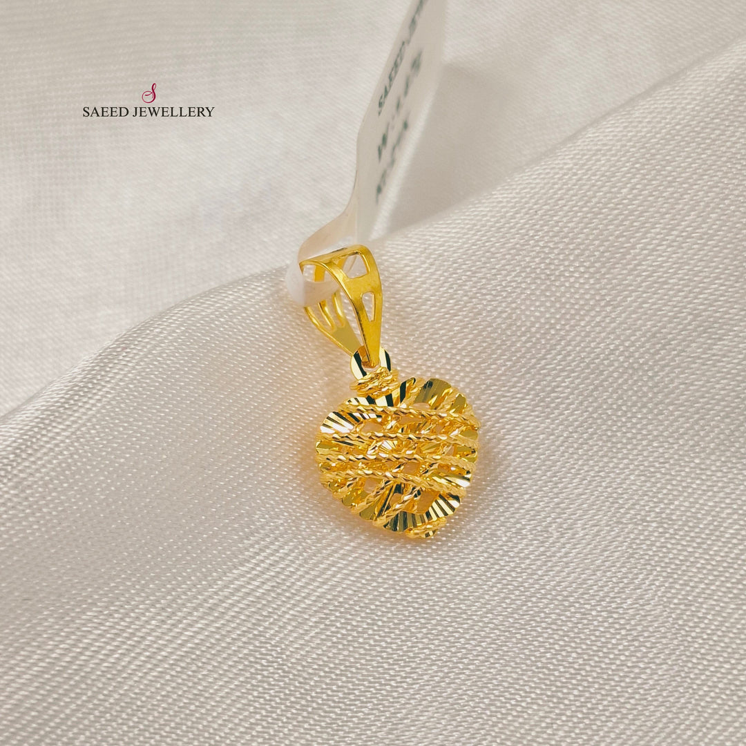 21K تعليقة خفيف اكسترا-مجوهرات الشيخ سعيد-Saeed Jewelry 