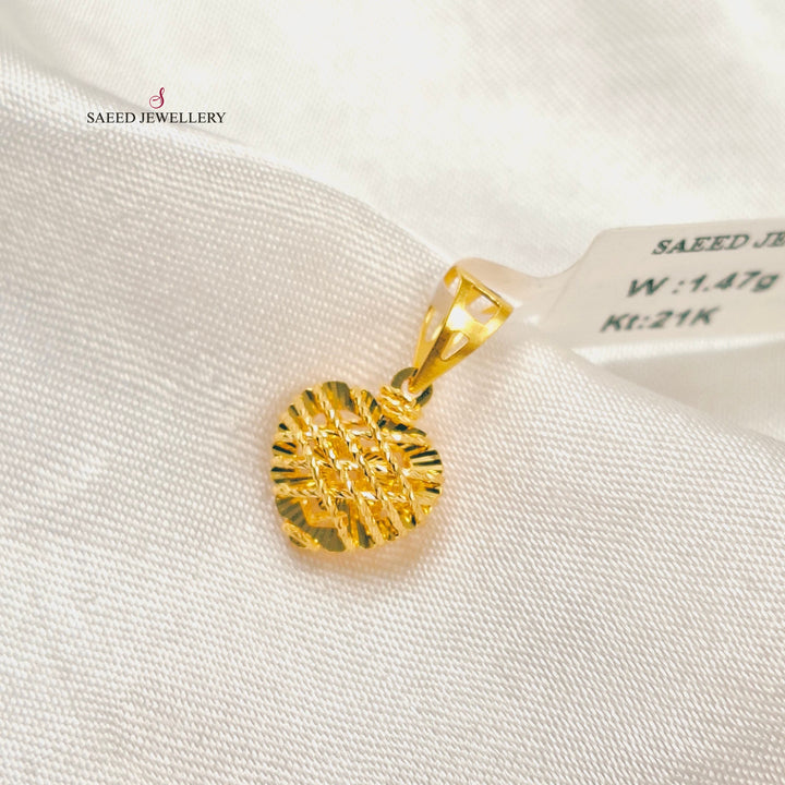 21K تعليقة خفيف اكسترا-مجوهرات الشيخ سعيد-Saeed Jewelry 