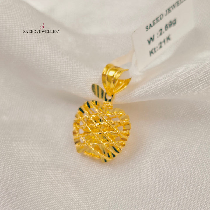 21K تعليقة خفيف اكسترا-مجوهرات الشيخ سعيد-Saeed Jewelry 