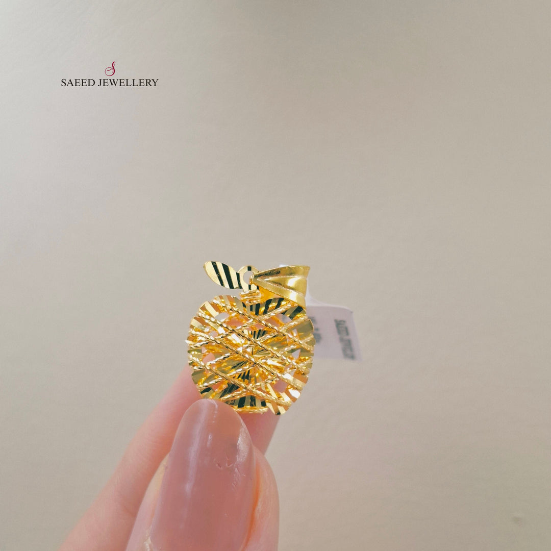 21K تعليقة خفيف اكسترا-مجوهرات الشيخ سعيد-Saeed Jewelry 