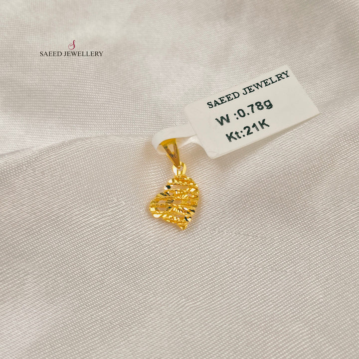 21K تعليقة خفيف اكسترا-مجوهرات الشيخ سعيد-Saeed Jewelry 