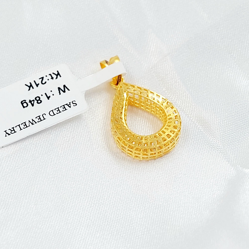 21K تعليقة اكسترا-مجوهرات الشيخ سعيد-Saeed Jewelry 