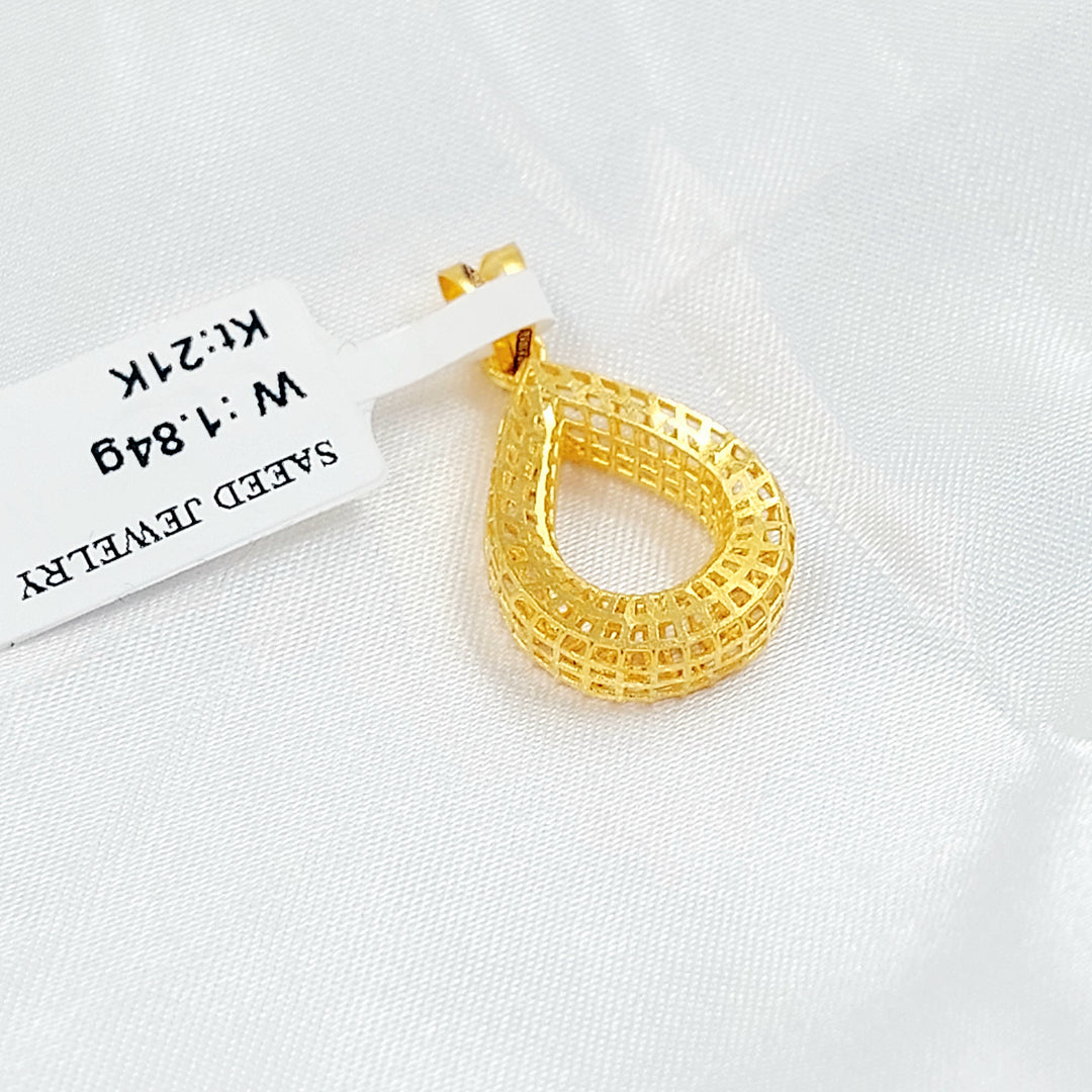 21K تعليقة اكسترا-مجوهرات الشيخ سعيد-Saeed Jewelry 