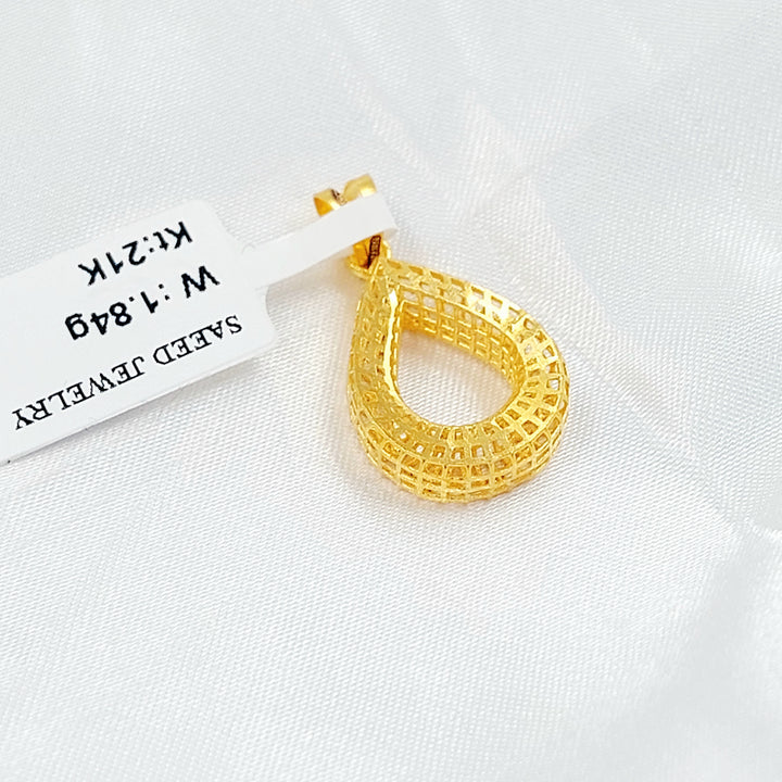 21K تعليقة اكسترا-مجوهرات الشيخ سعيد-Saeed Jewelry 