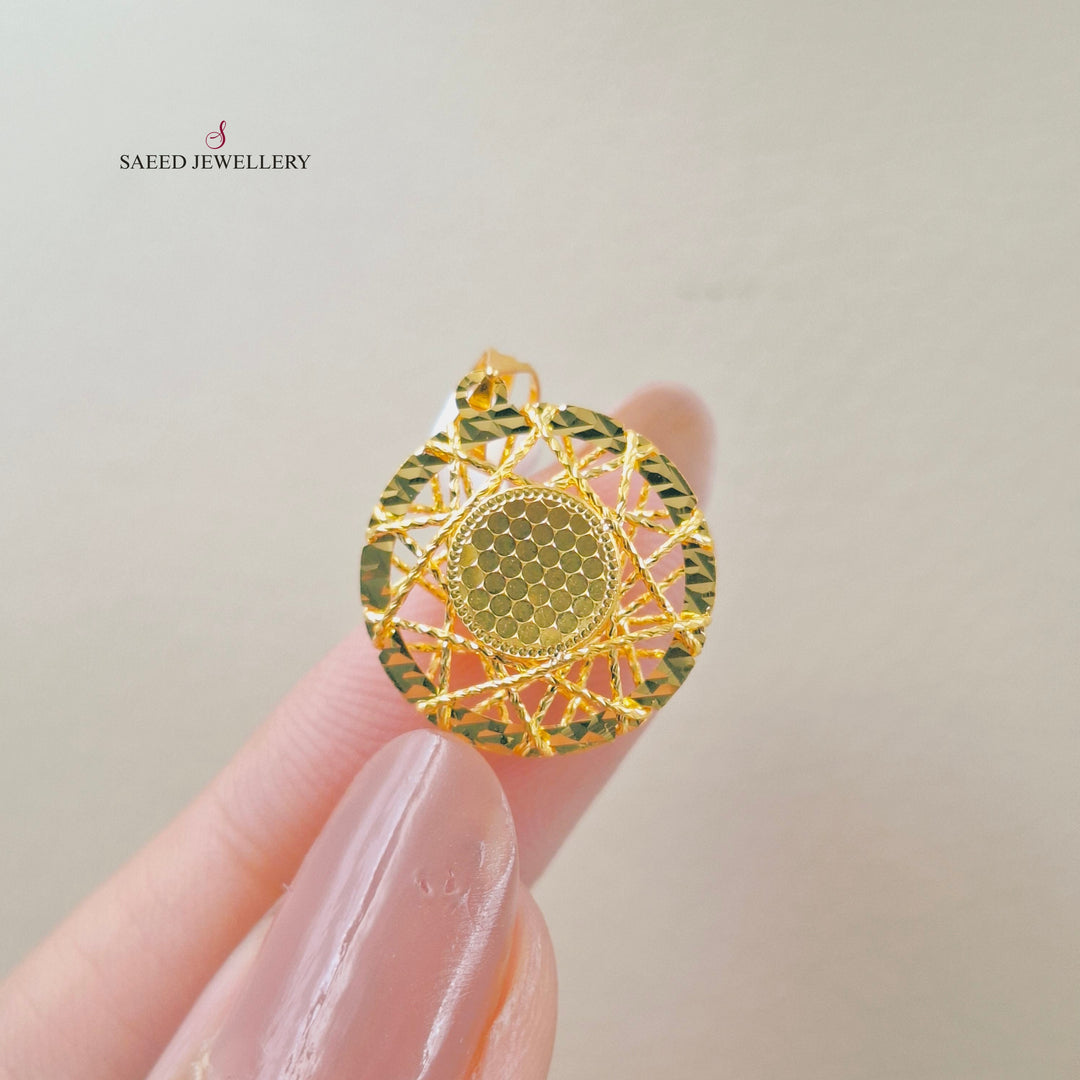 21K تعليقة اكسترا-مجوهرات الشيخ سعيد-Saeed Jewelry 