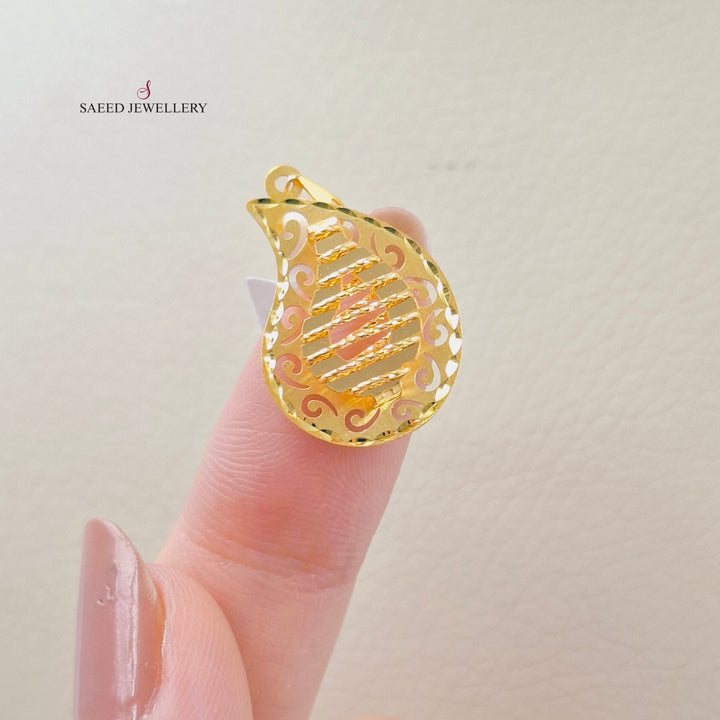 21K تعليقة اكسترا-مجوهرات الشيخ سعيد-Saeed Jewelry 