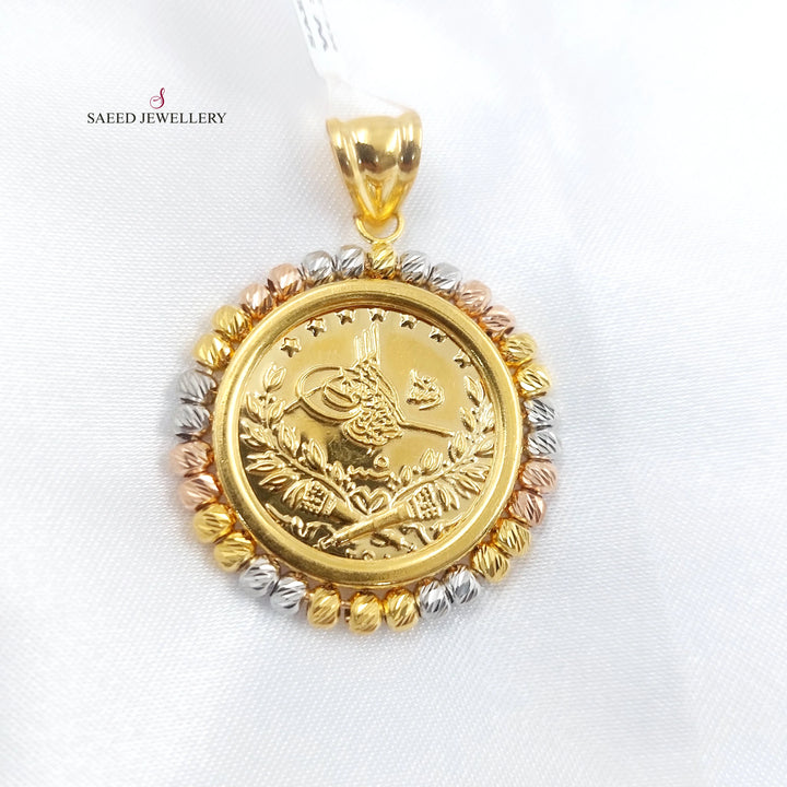 21K تعليقة رشادي اكسترا-مجوهرات الشيخ سعيد-Saeed Jewelry 