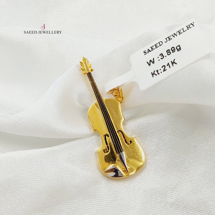 21K تعليقة اكسترا مينا-مجوهرات الشيخ سعيد-Saeed Jewelry 