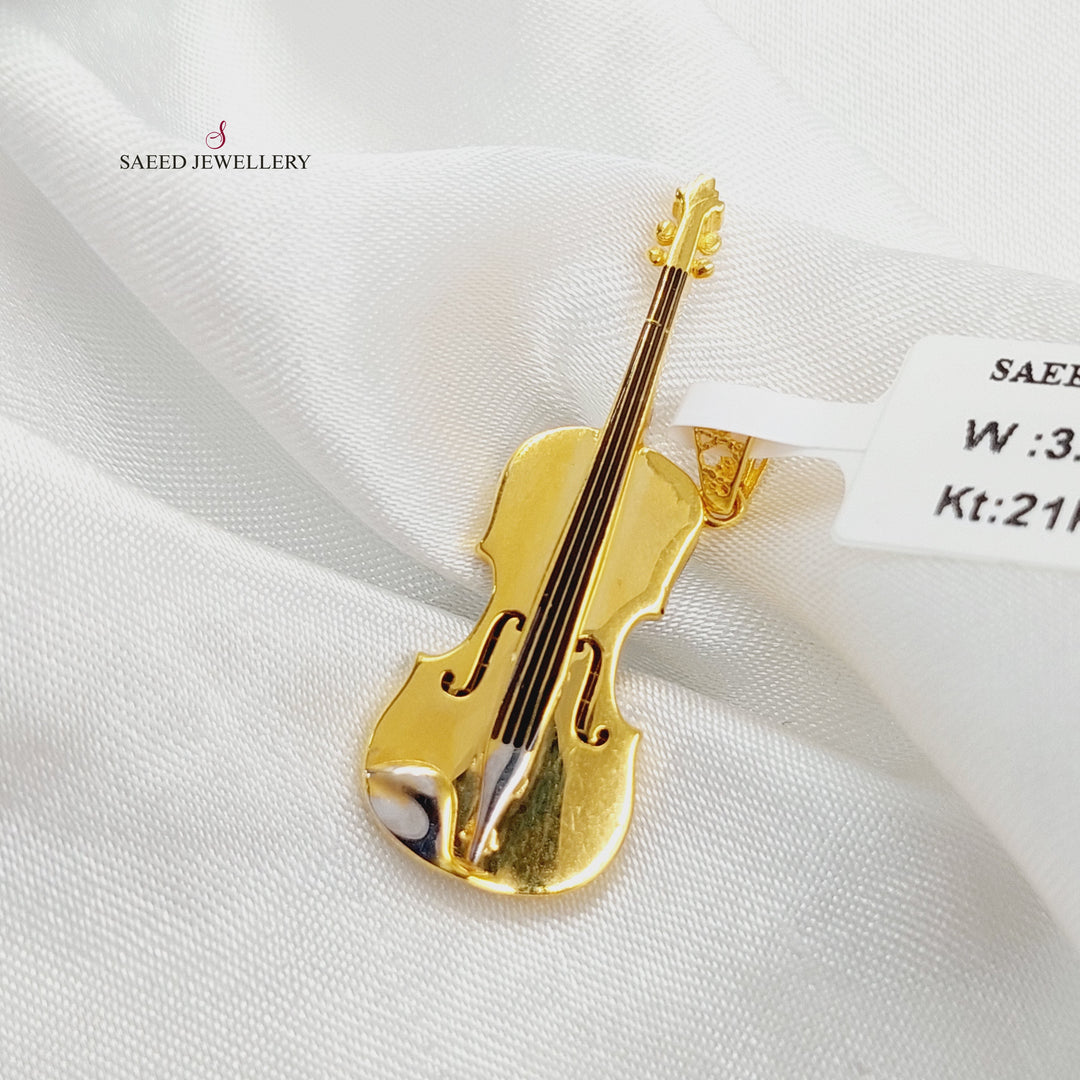 21K تعليقة اكسترا مينا-مجوهرات الشيخ سعيد-Saeed Jewelry 