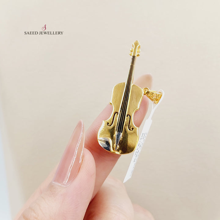 21K تعليقة اكسترا مينا-مجوهرات الشيخ سعيد-Saeed Jewelry 