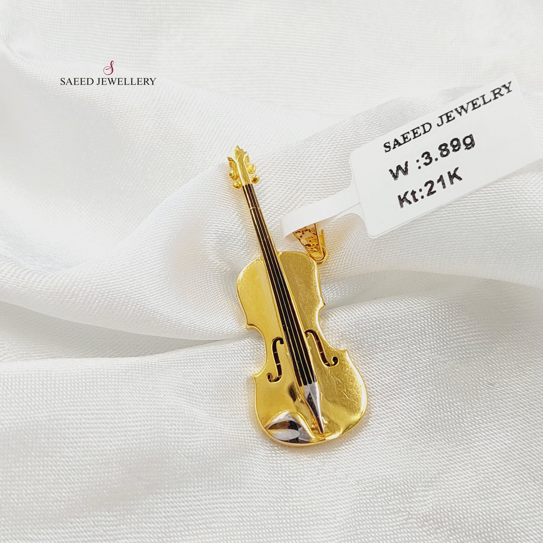 21K تعليقة اكسترا مينا-مجوهرات الشيخ سعيد-Saeed Jewelry 