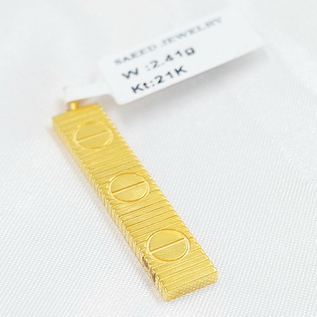 21K تعليقة فيجارو-مجوهرات الشيخ سعيد-Saeed Jewelry 