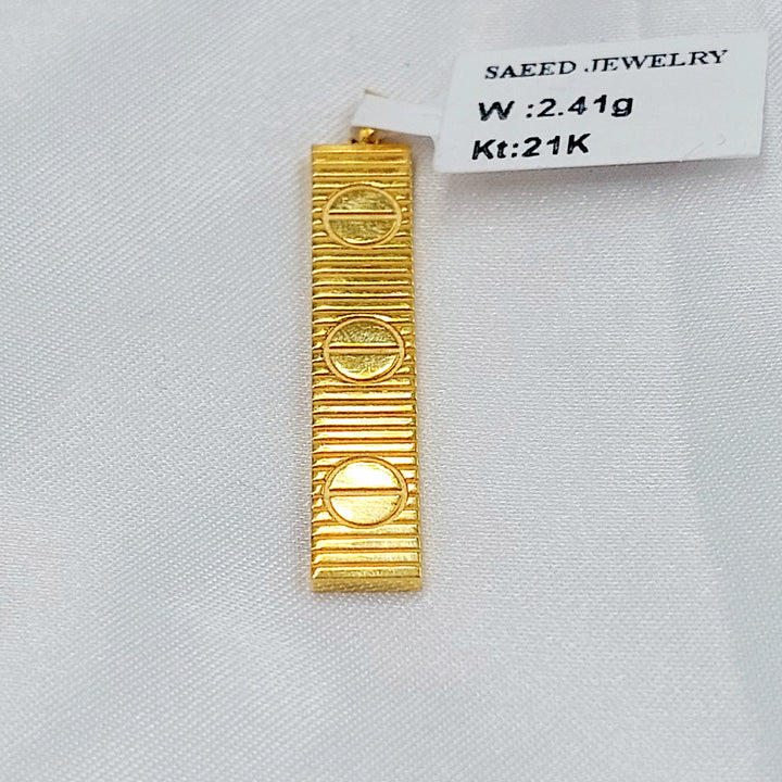 21K تعليقة فيجارو-مجوهرات الشيخ سعيد-Saeed Jewelry 