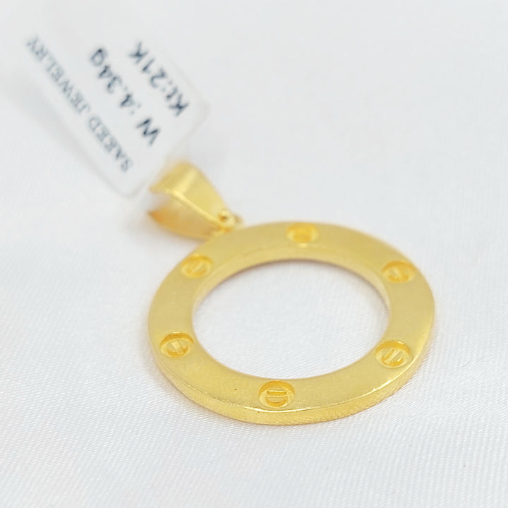 21K تعليقة فيجارو-مجوهرات الشيخ سعيد-Saeed Jewelry 