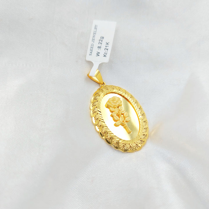 21K تعليقة اونصه-مجوهرات الشيخ سعيد-Saeed Jewelry 