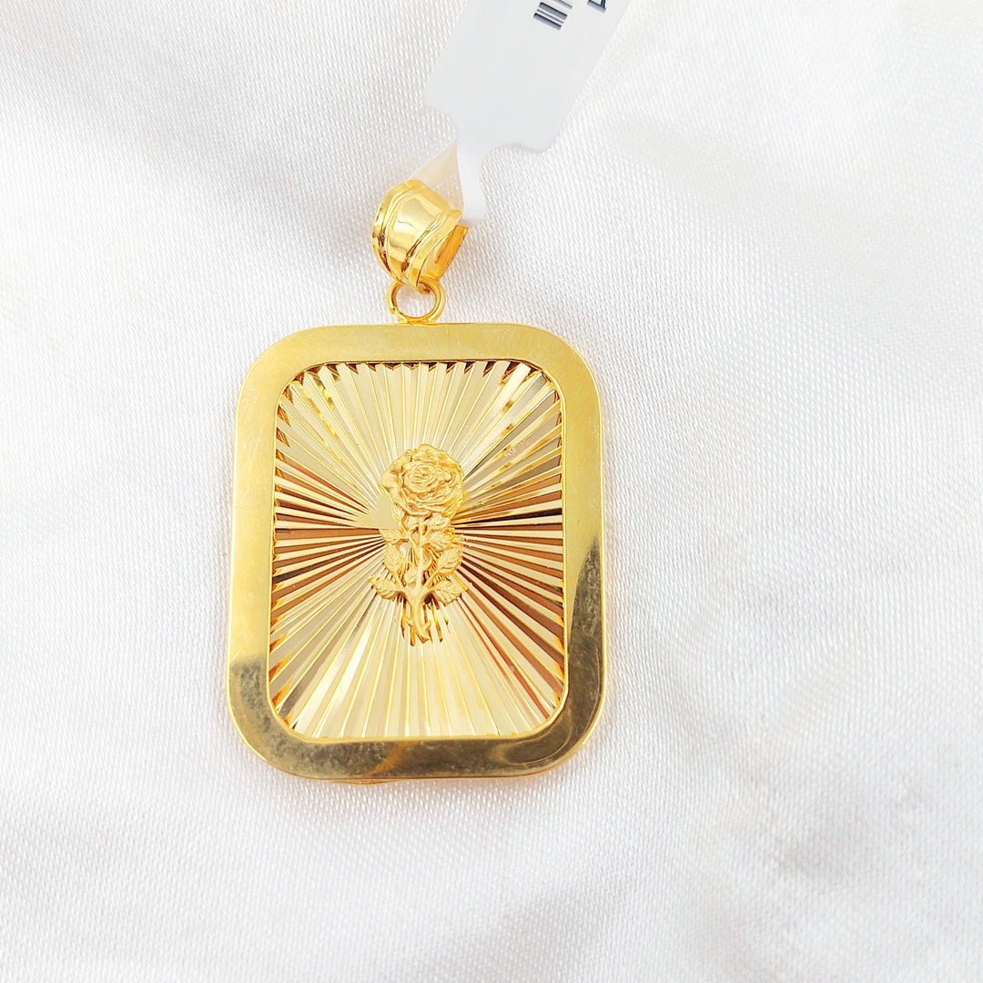 21K تعليقة اونصه-مجوهرات الشيخ سعيد-Saeed Jewelry 