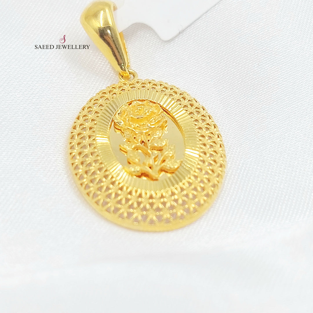 21K تعليقة اونصه-مجوهرات الشيخ سعيد-Saeed Jewelry 