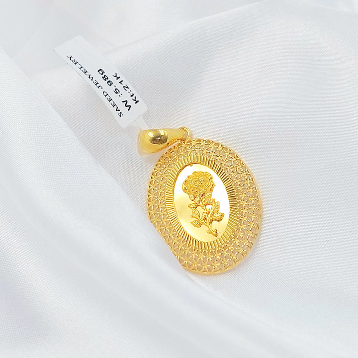 21K تعليقة اونصه-مجوهرات الشيخ سعيد-Saeed Jewelry 