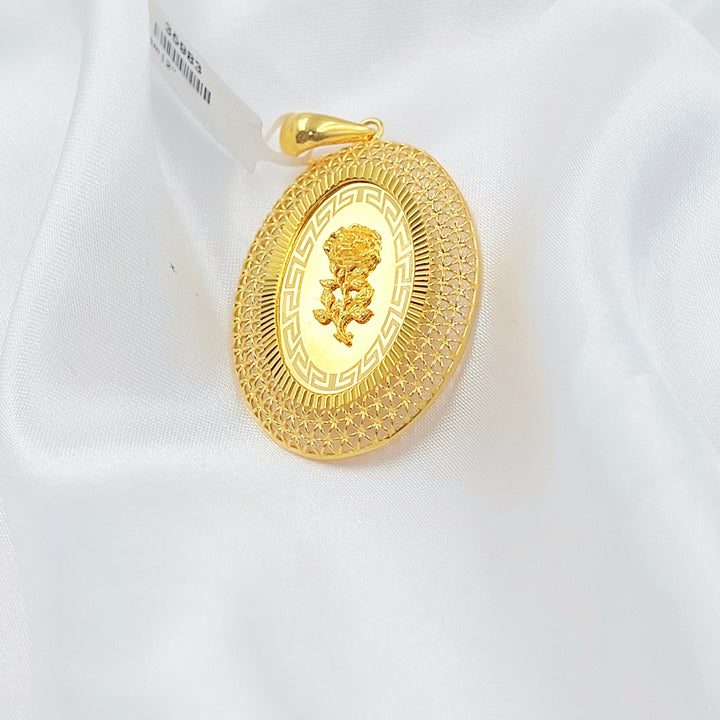 21K تعليقة اونصه-مجوهرات الشيخ سعيد-Saeed Jewelry 