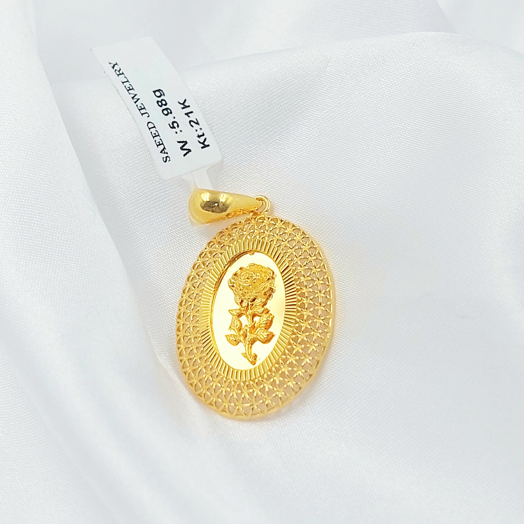 21K تعليقة اونصه-مجوهرات الشيخ سعيد-Saeed Jewelry 