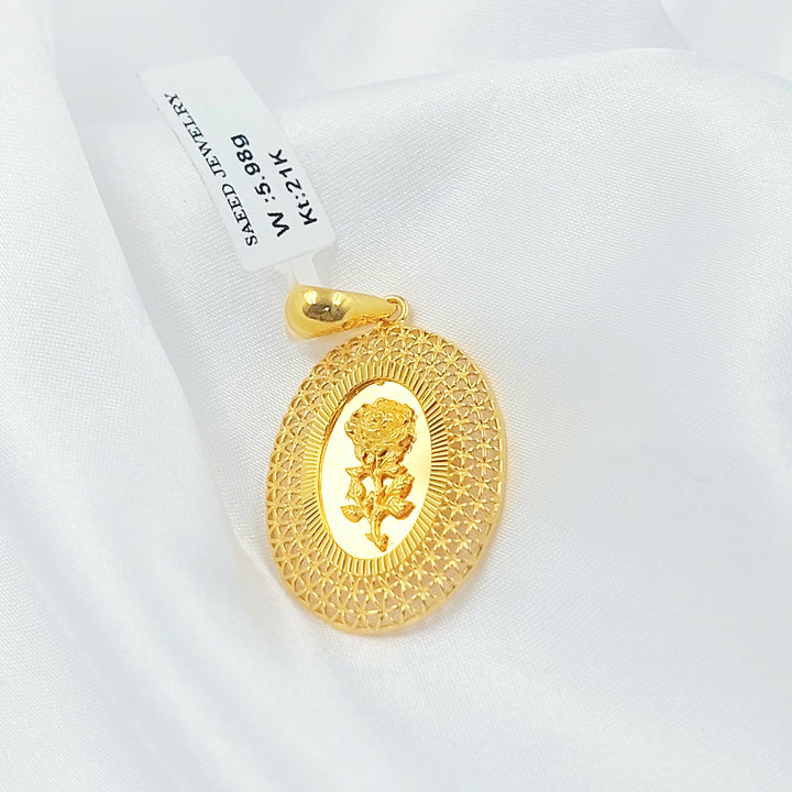 21K تعليقة اونصه-مجوهرات الشيخ سعيد-Saeed Jewelry 