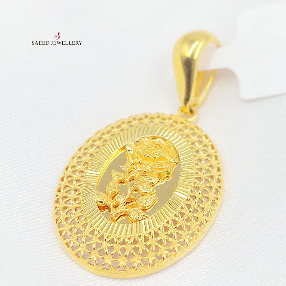 21K تعليقة اونصه-مجوهرات الشيخ سعيد-Saeed Jewelry 