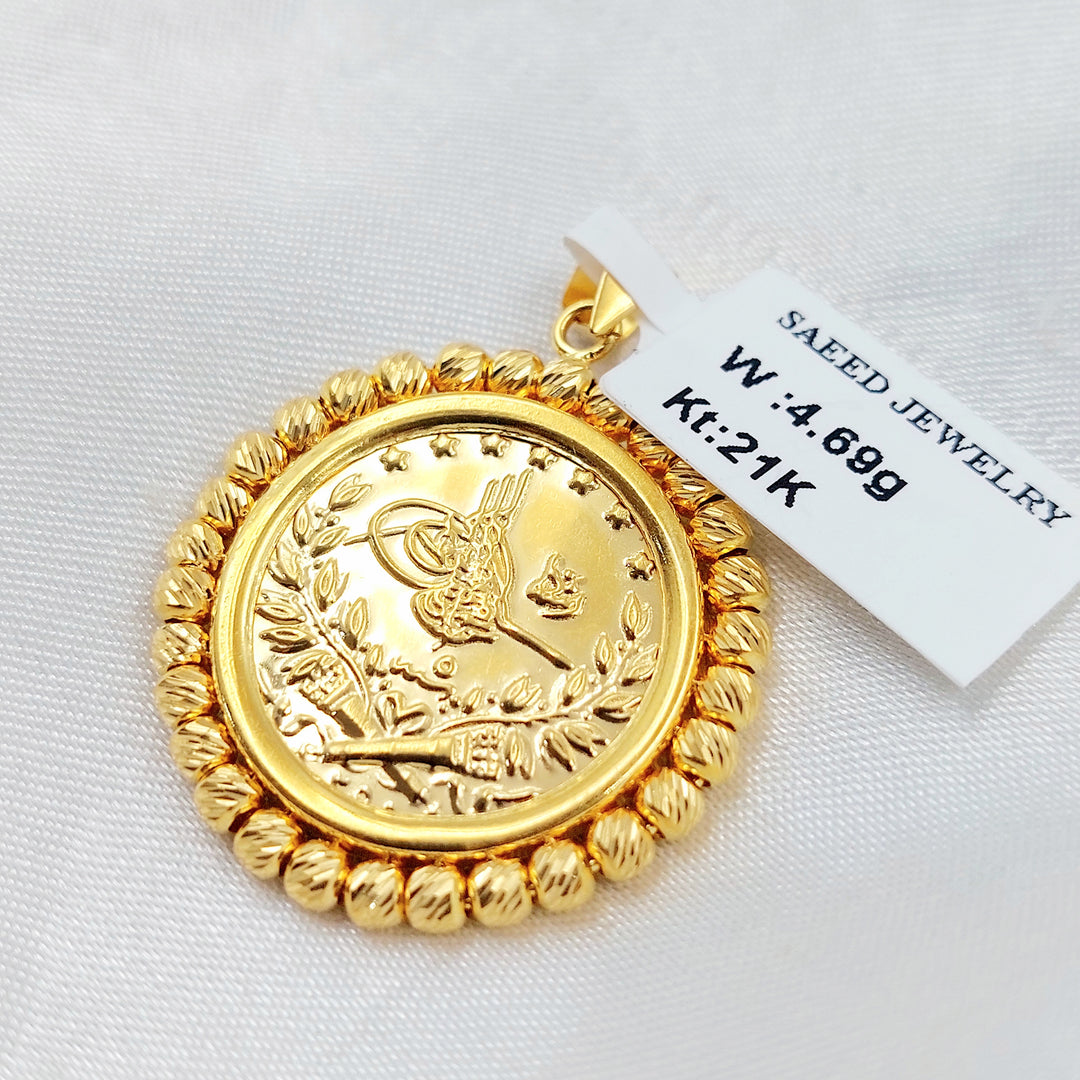 21K تعليقة رشادي-مجوهرات الشيخ سعيد-Saeed Jewelry 