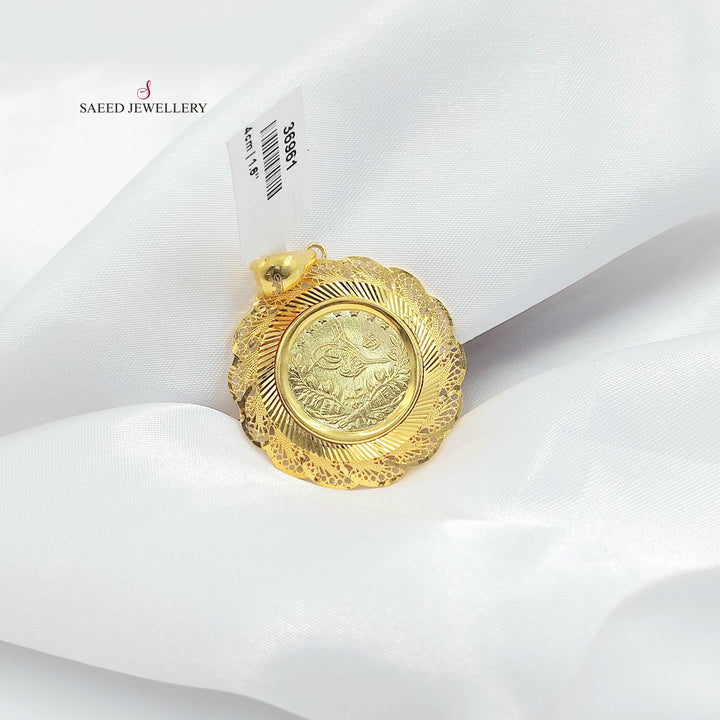21K تعليقة رشادي-مجوهرات الشيخ سعيد-Saeed Jewelry 