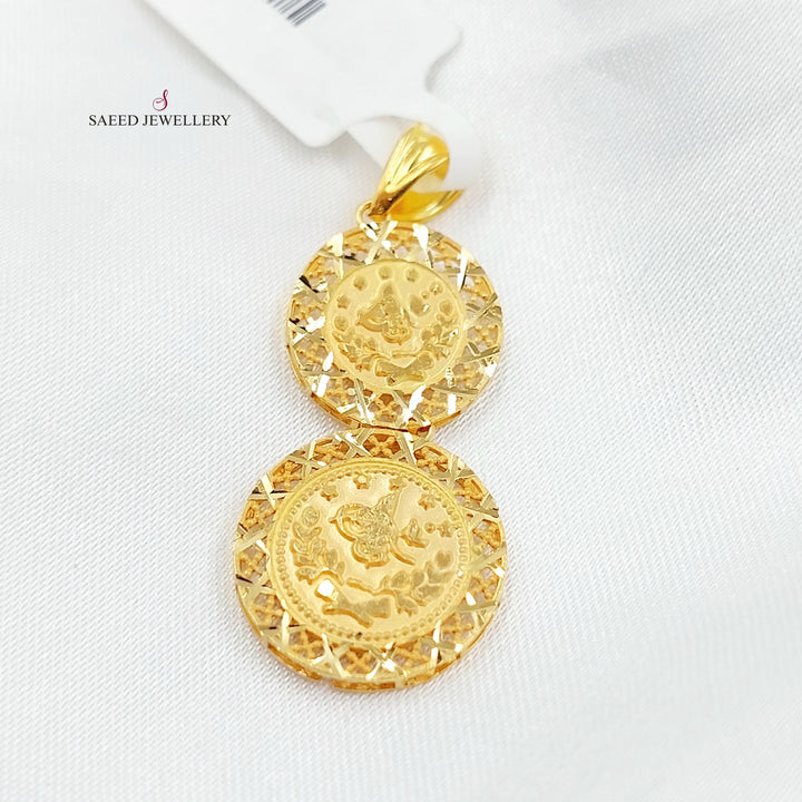 21K تعليقة رشادي-مجوهرات الشيخ سعيد-Saeed Jewelry 