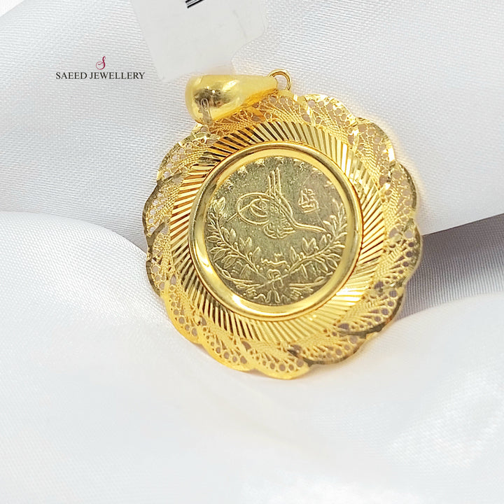 21K تعليقة رشادي-مجوهرات الشيخ سعيد-Saeed Jewelry 