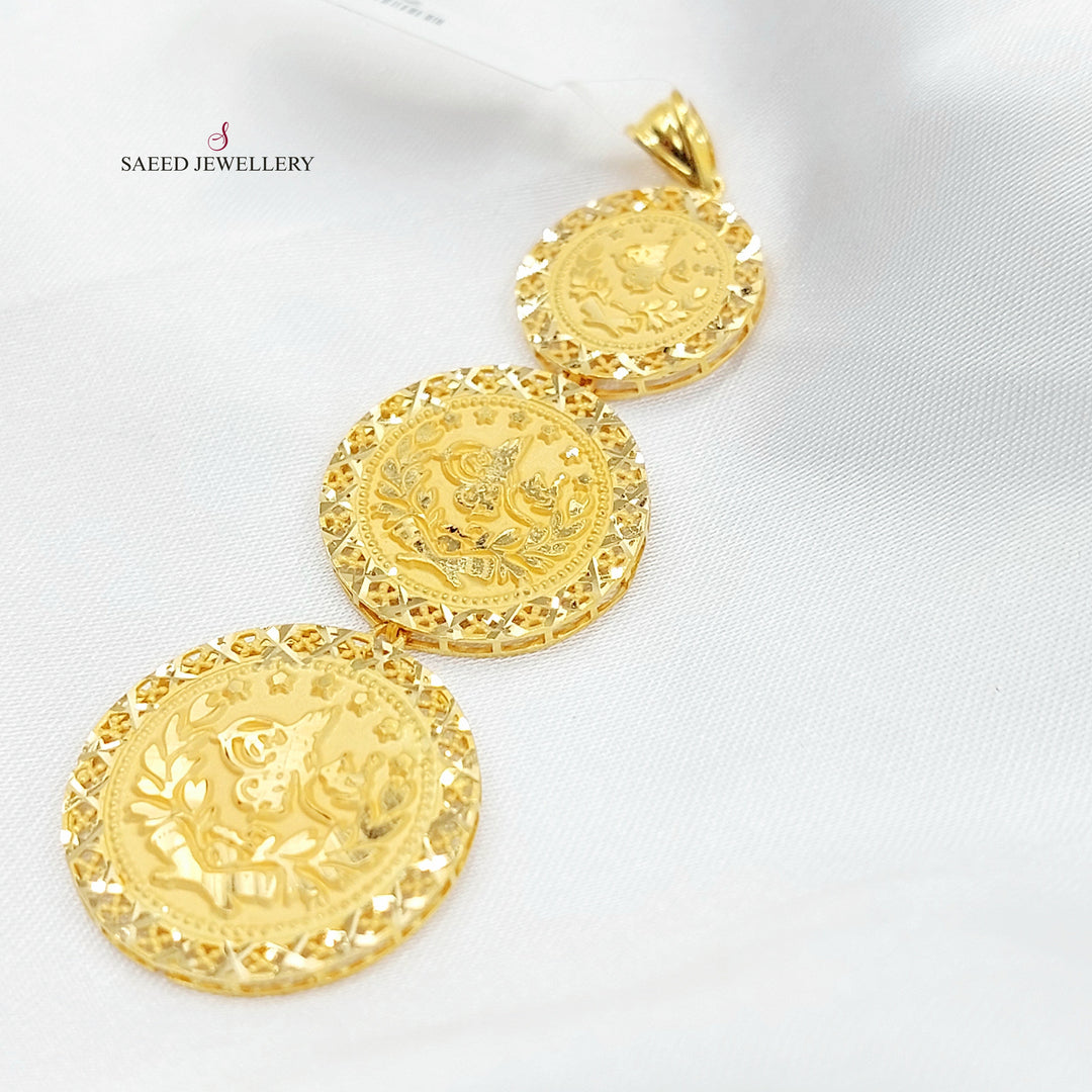 21K تعليقة رشادي-مجوهرات الشيخ سعيد-Saeed Jewelry 