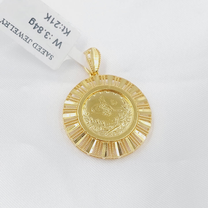 21K تعليقة رشادي-مجوهرات الشيخ سعيد-Saeed Jewelry 