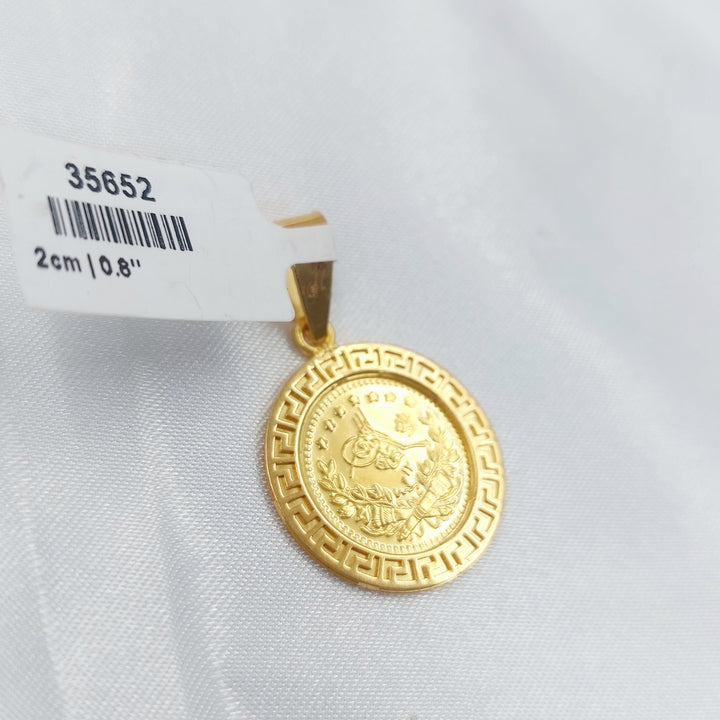 21K تعليقة رشادي-مجوهرات الشيخ سعيد-Saeed Jewelry 