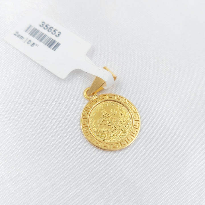 21K تعليقة رشادي-مجوهرات الشيخ سعيد-Saeed Jewelry 