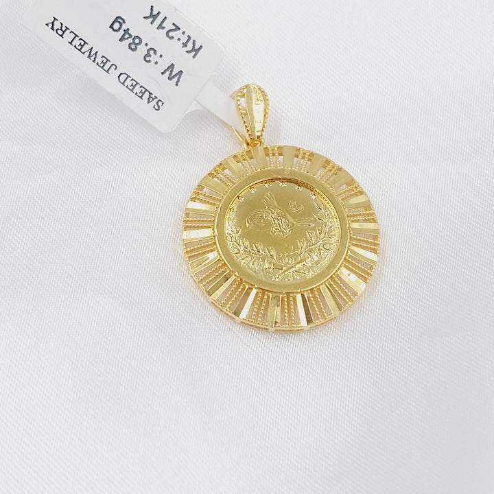 21K تعليقة رشادي-مجوهرات الشيخ سعيد-Saeed Jewelry 