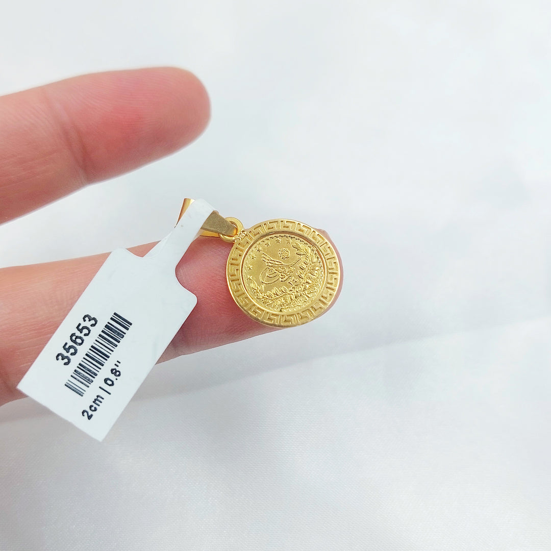 21K تعليقة رشادي-مجوهرات الشيخ سعيد-Saeed Jewelry 