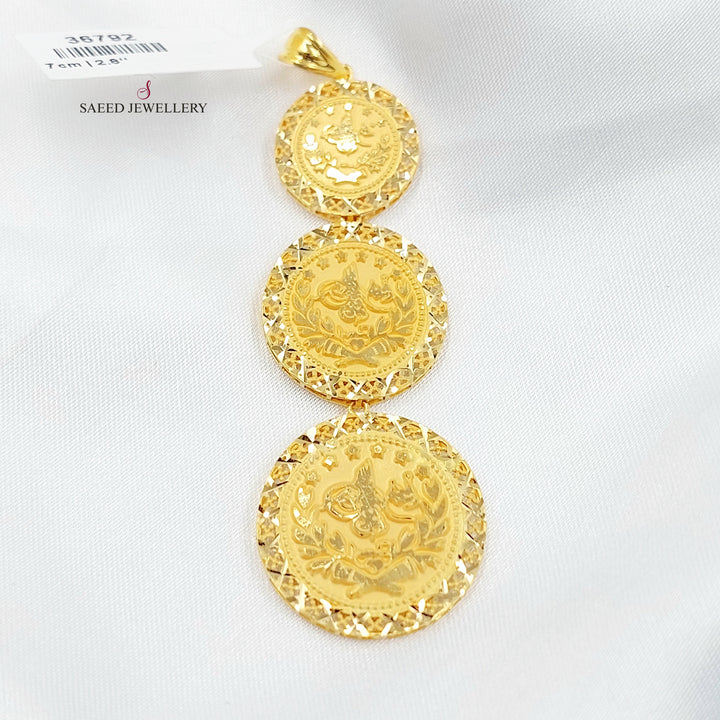 21K تعليقة رشادي-مجوهرات الشيخ سعيد-Saeed Jewelry 