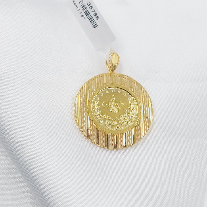 21K تعليقة رشادي-مجوهرات الشيخ سعيد-Saeed Jewelry 