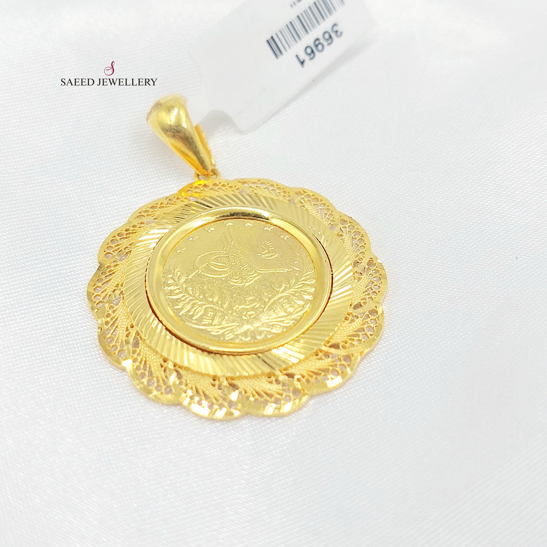 21K تعليقة رشادي-مجوهرات الشيخ سعيد-Saeed Jewelry 