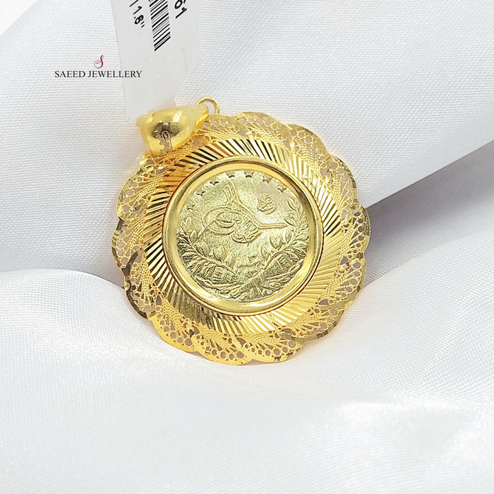 21K تعليقة رشادي-مجوهرات الشيخ سعيد-Saeed Jewelry 