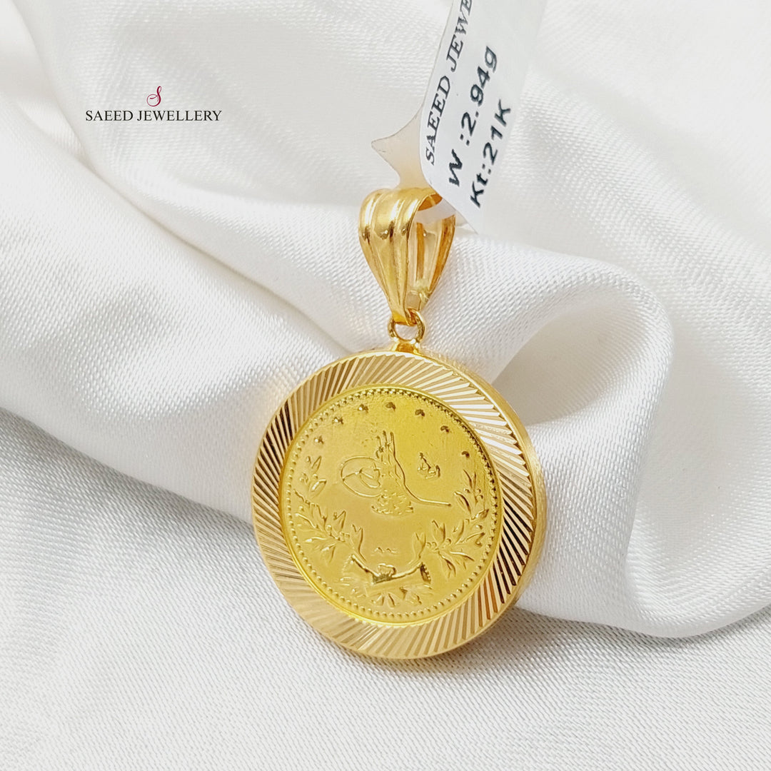 21K تعليقة رشادي-مجوهرات الشيخ سعيد-Saeed Jewelry 
