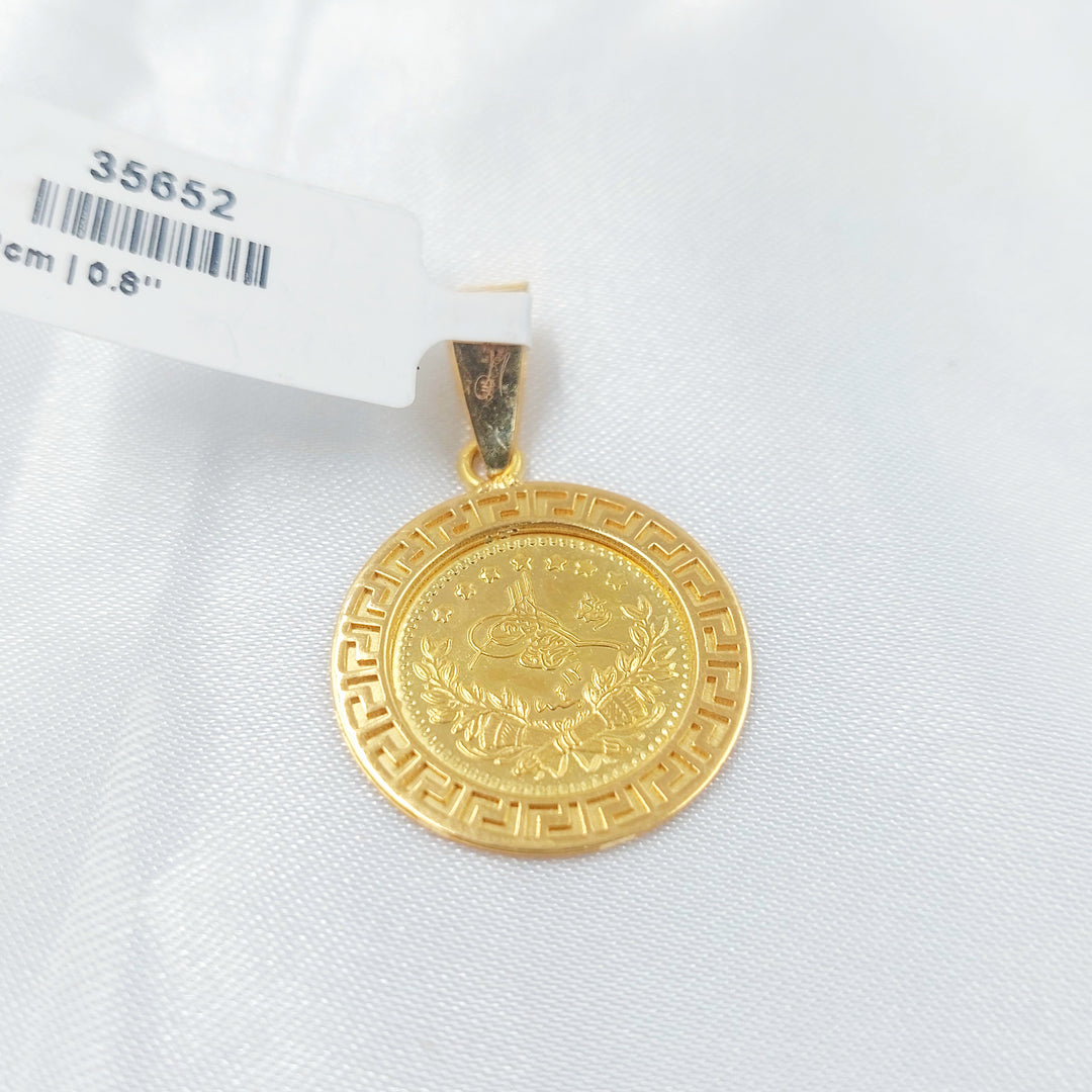 21K تعليقة رشادي-مجوهرات الشيخ سعيد-Saeed Jewelry 